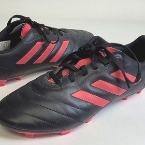 Adidas Soccer Cleats 5.5 Goletto VIII FG GX6907 Black/Pink Size 5.5